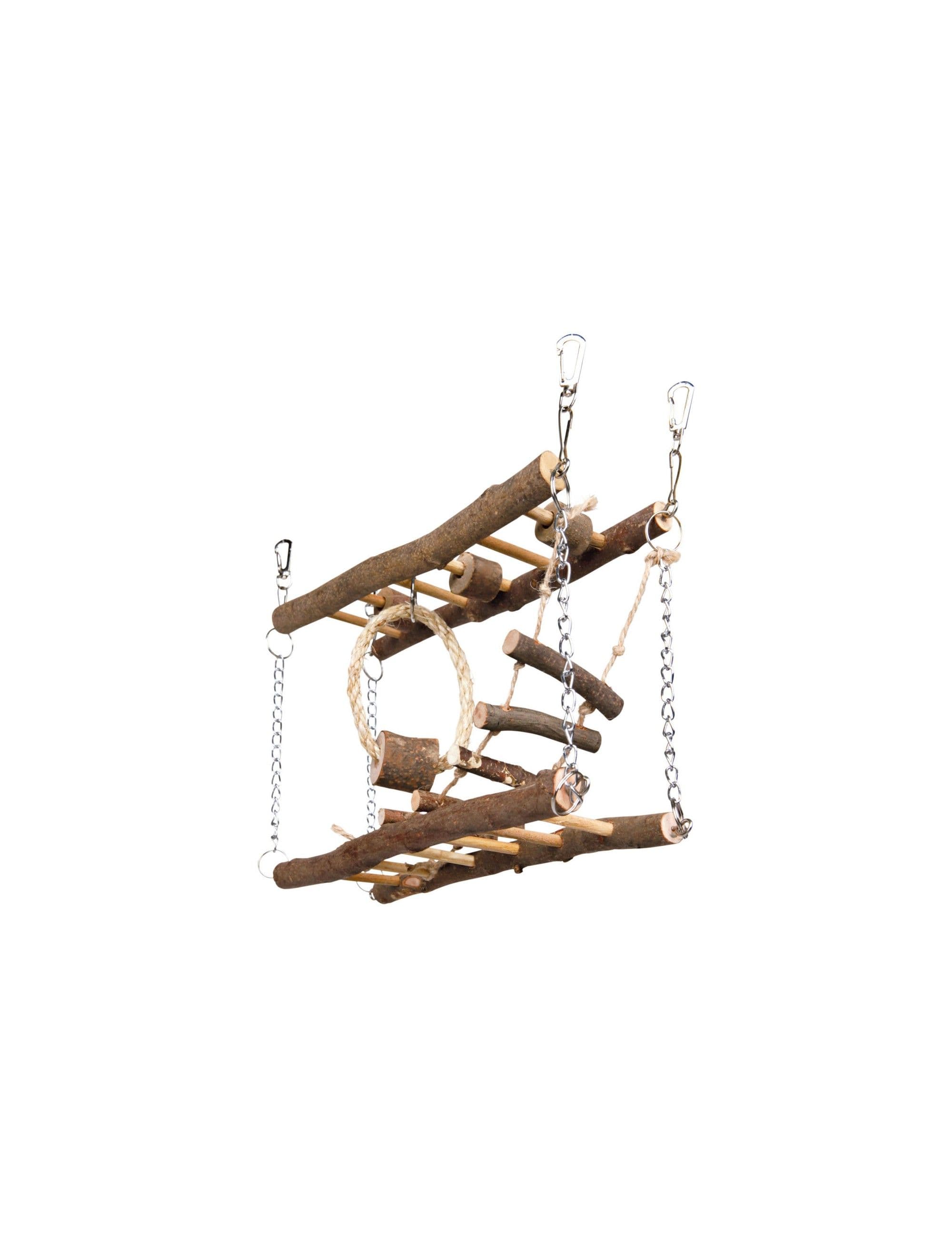 TRIXIE Suspension Bridge for Rodents: Play & Safety