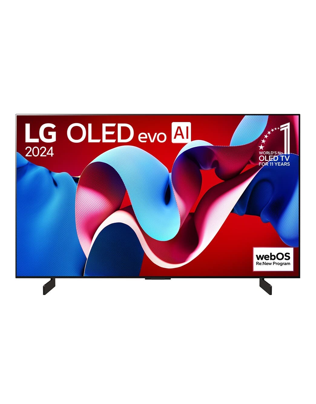 55 Inch LG OLED evo AI C4 4K Smart TV 2024 - OLED55C4PSA | LG PH