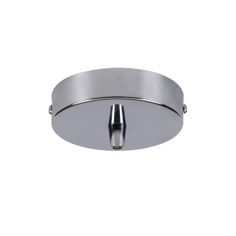 Litecraft Chrome Ceiling Rose Kit with Braided Cable