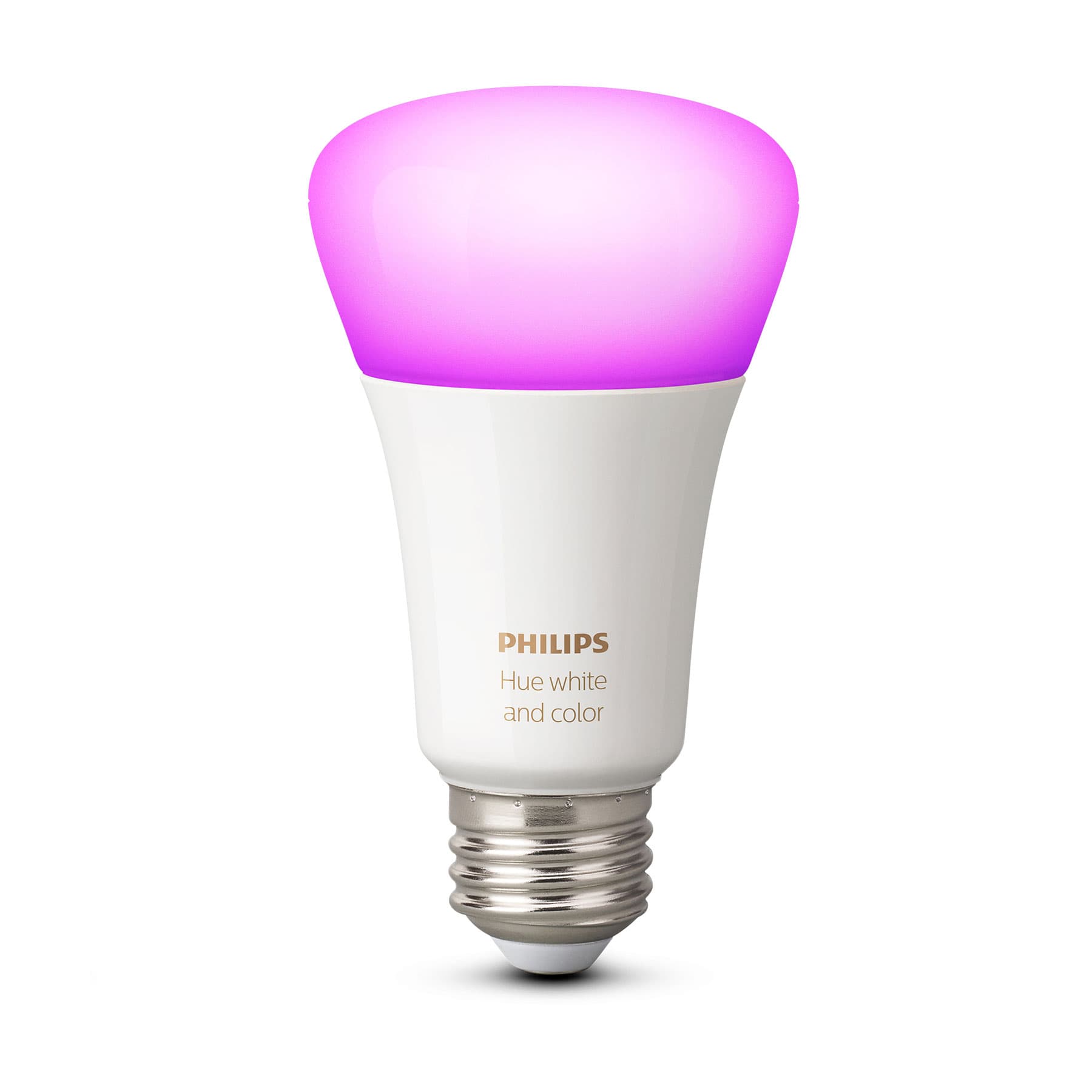 Hue A19 White / Color Ambiance Smart Bulb 9.5W - 2 Pack by Philips Hue ...