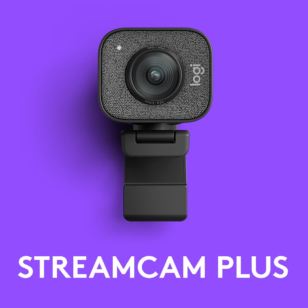 CÁMARA LOGITECH STREAMCAM PLUS – Logitech Mexico