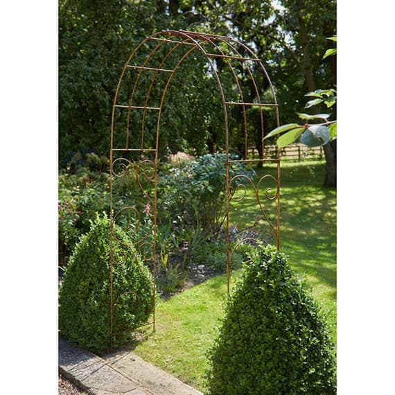 Tom Chambers Belle Steel Metal Garden Arch (GA031)