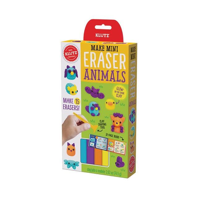 Klutz Make Your Own Mini Erasers Kit