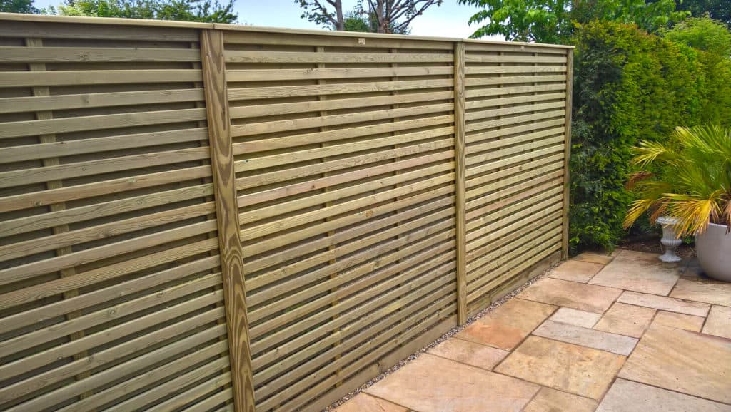 Hit and Miss Venetian Slatted Panel - 25 Year Guarantee