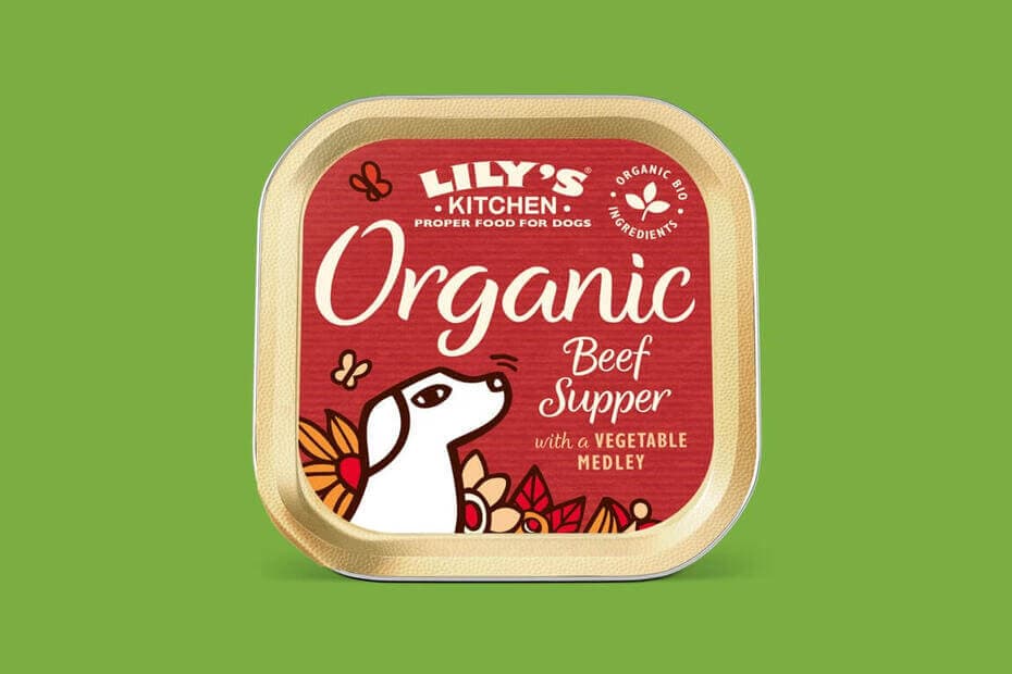 Lily's Kitchen 'Organic Beef Supper' 150g
