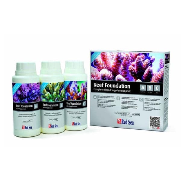 Red Sea Reef Foundation ABC Complete Liquid Supplement Pack ...