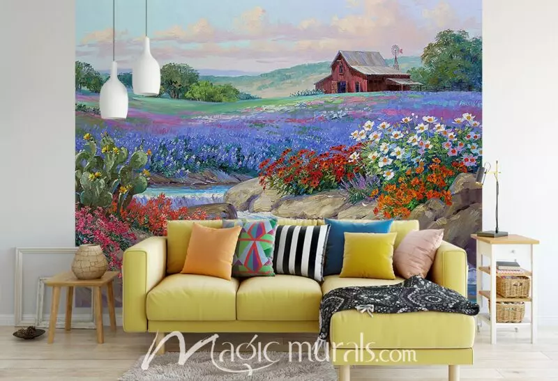 Splash of Spring Wallpaper Wall Mural by Magic Murals