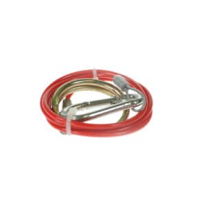 MP498B 1m x 2mm Red Breakaway Cable - Maypole