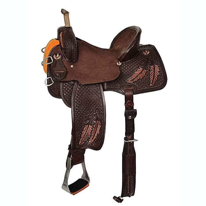 Reinsman 4412 Team Roping Saddle - MC Diamond Ranch