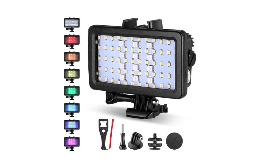 10 Best Action Camera Flashlights for Traveling - Meldrums on the Move