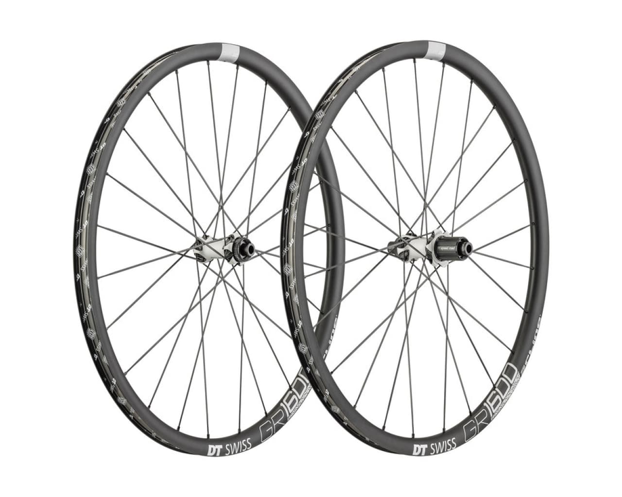 DT Swiss GR 1600 Spline 25 Clincher Gravel Boost Wheelset - 700c ...