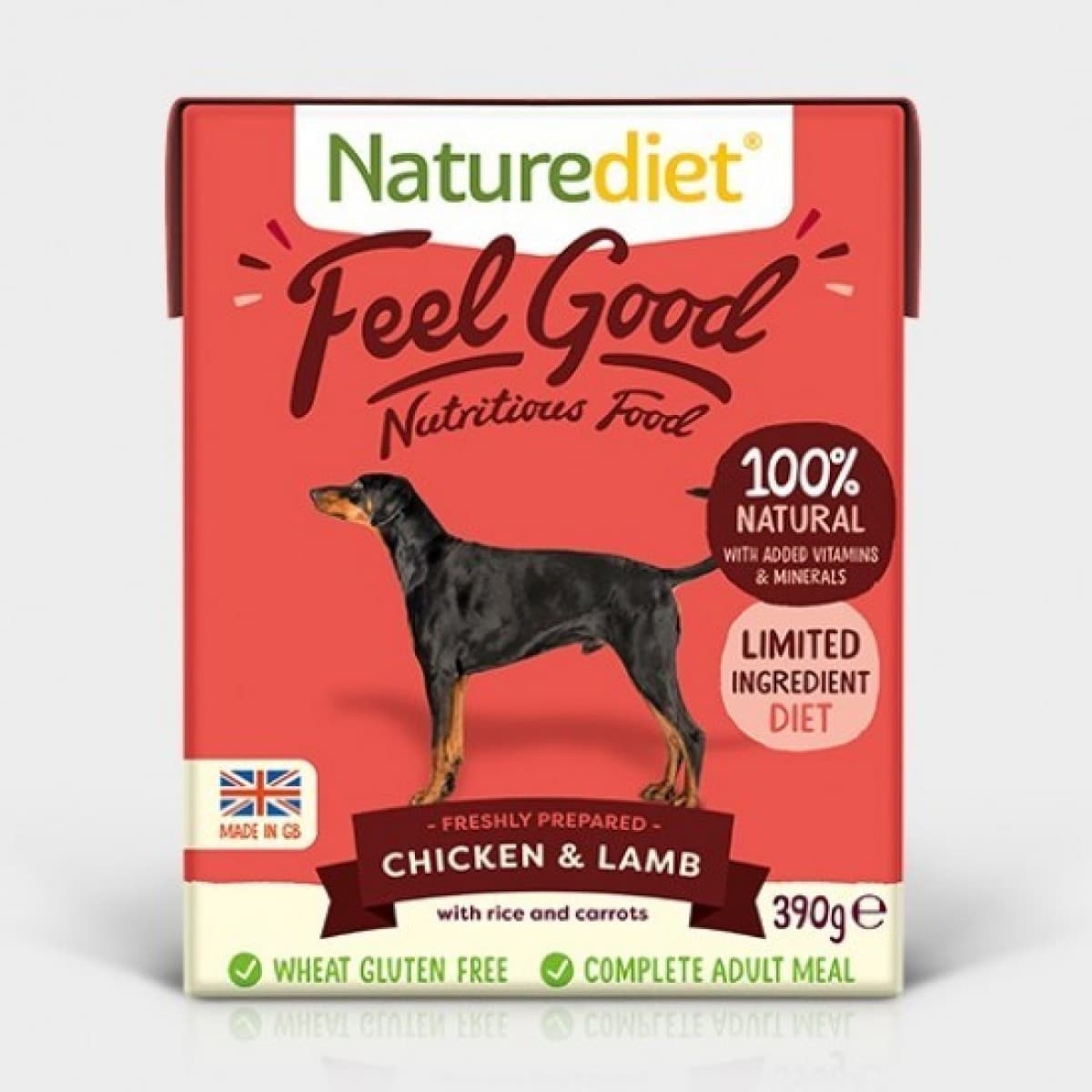 Buy Naturediet Chicken & Lamb With Vegetables And Rice 18x390g - Bones ...