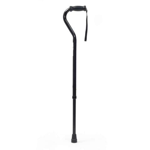 Drive DeVilbiss Offset Cane with a Soft Grip Handle - Walking Aids