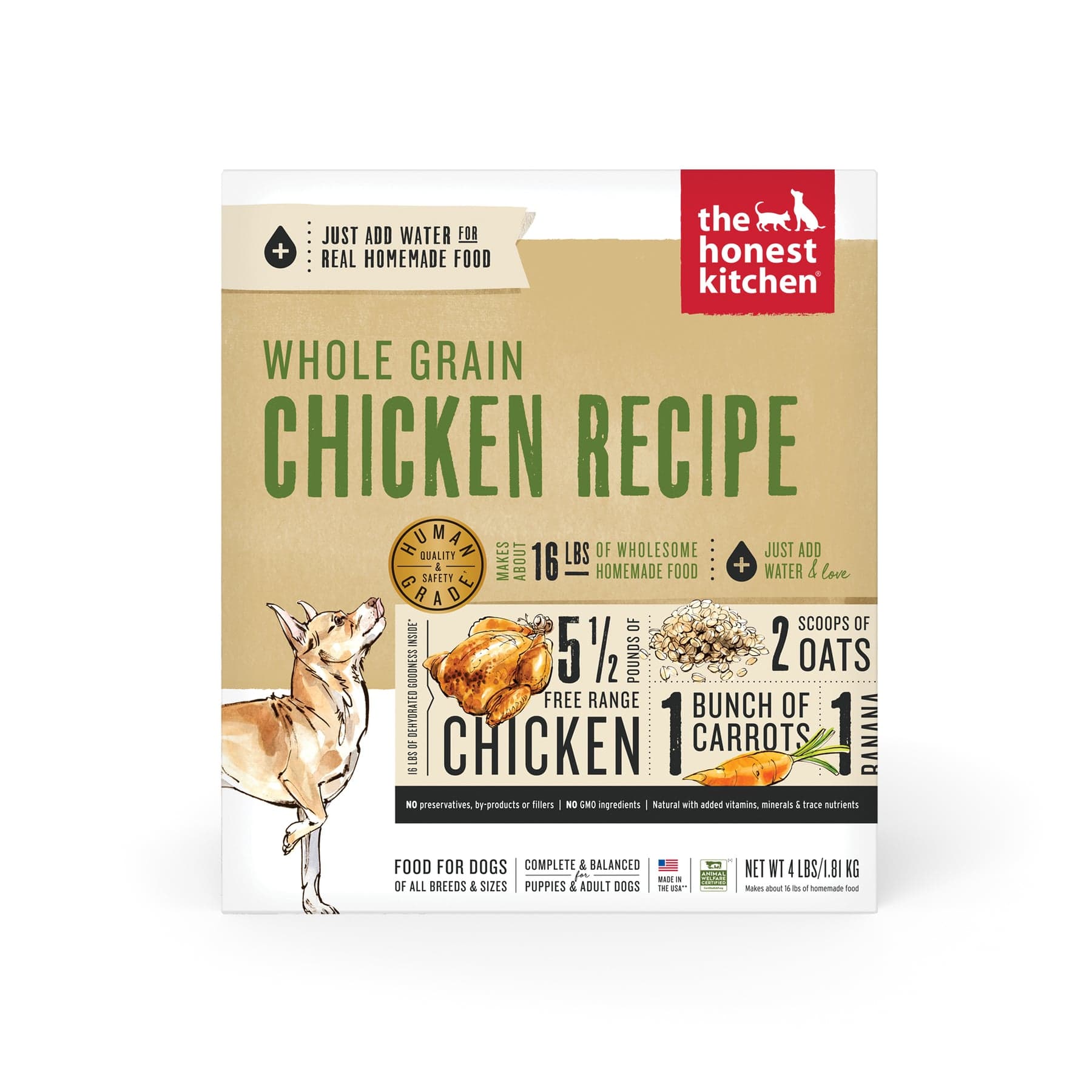 Murdoch's – Honest Kitchen - Whole Grain Chicken Recipe Dehydrated Dog Food