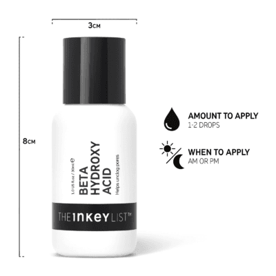 The Inkey List Beta Hydroxy Acid 30ml – MYSKINCAREMALL