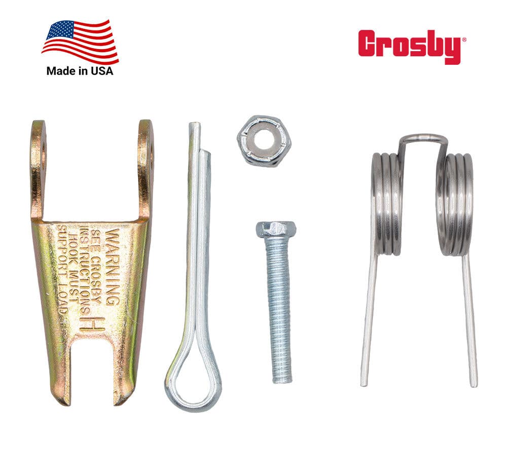 Crosby Hook Latch Kit for 2-3 Ton WLL - 1096468, S-4320 Replacement Kit ...