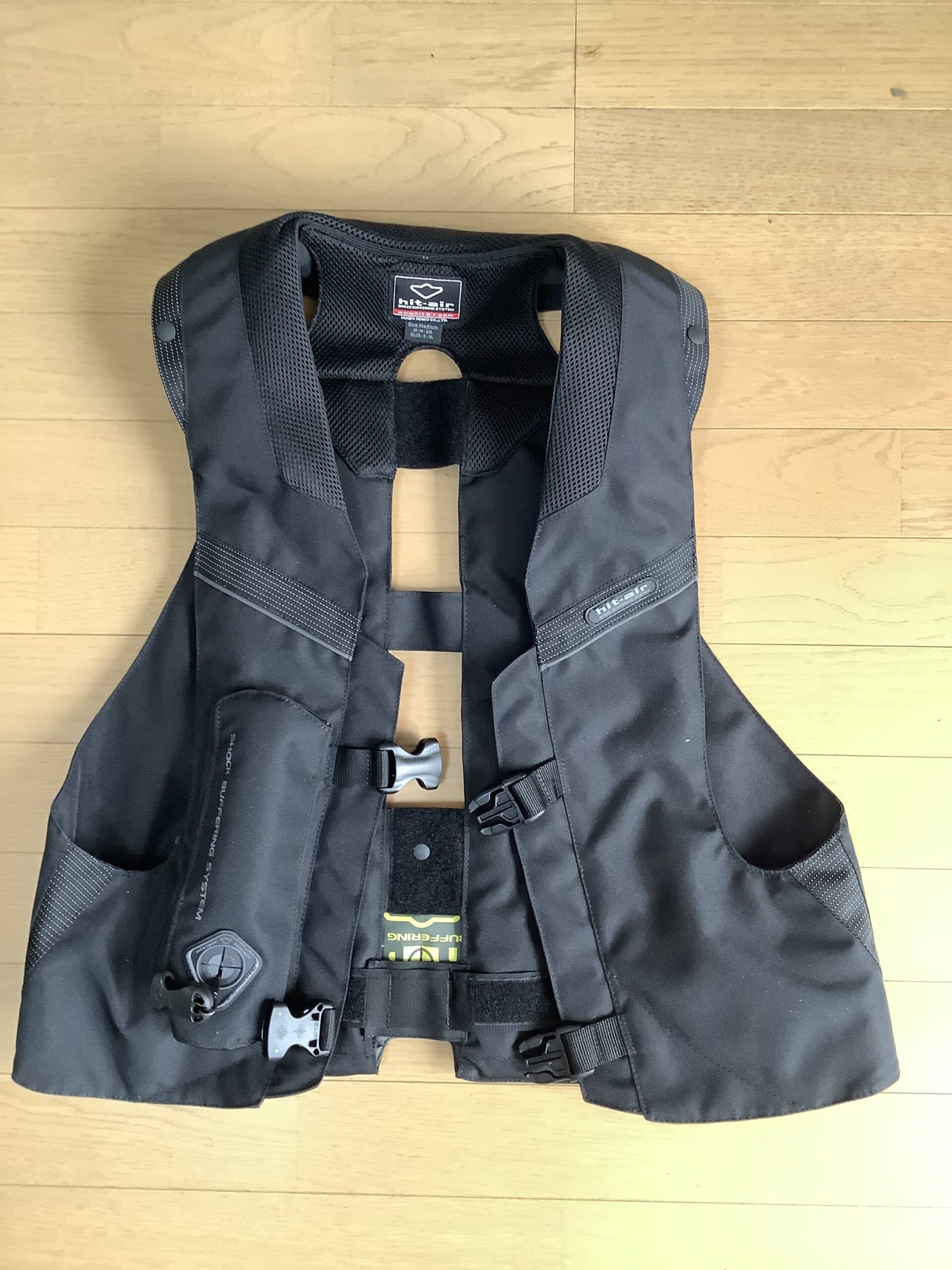 hitair 無限電光 ヒットエアー MLV-C 一体型エアバッグ ハーネス バイク用 全5色 hitair-MLVC-airbags メイルオーダー