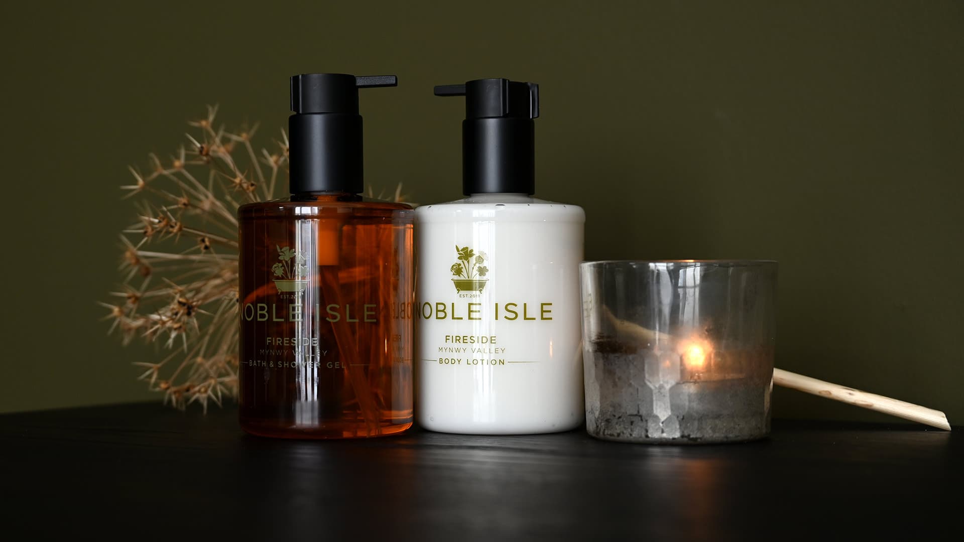 Noble Isle Fireside Duo Luxury Gift Set - Natural Bed Company