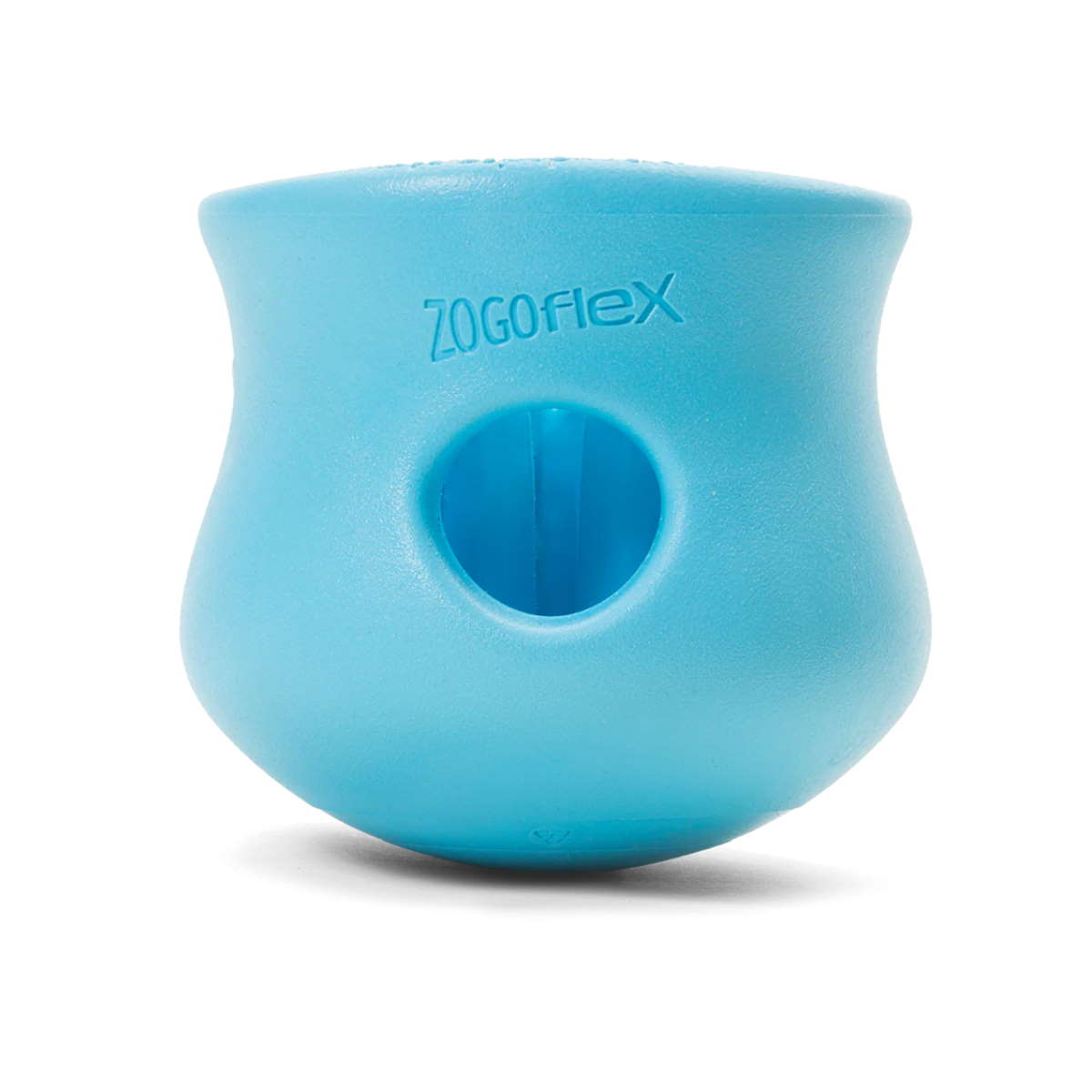 West Paw Zogoflex Toppl Treat Dispensing Dog Toy, X-Large, Aqua Blue ...