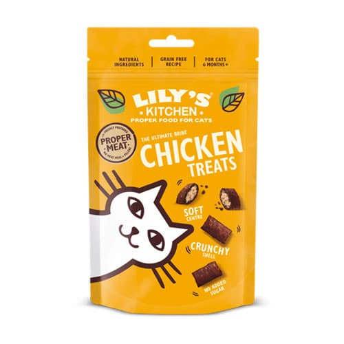 LILY'S KITCHEN CHICKEN TREATS SNACK PER GATTI | NaturePetShop