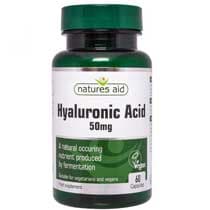 Hyaluronic Acid 50mg | Natures Aid Greece