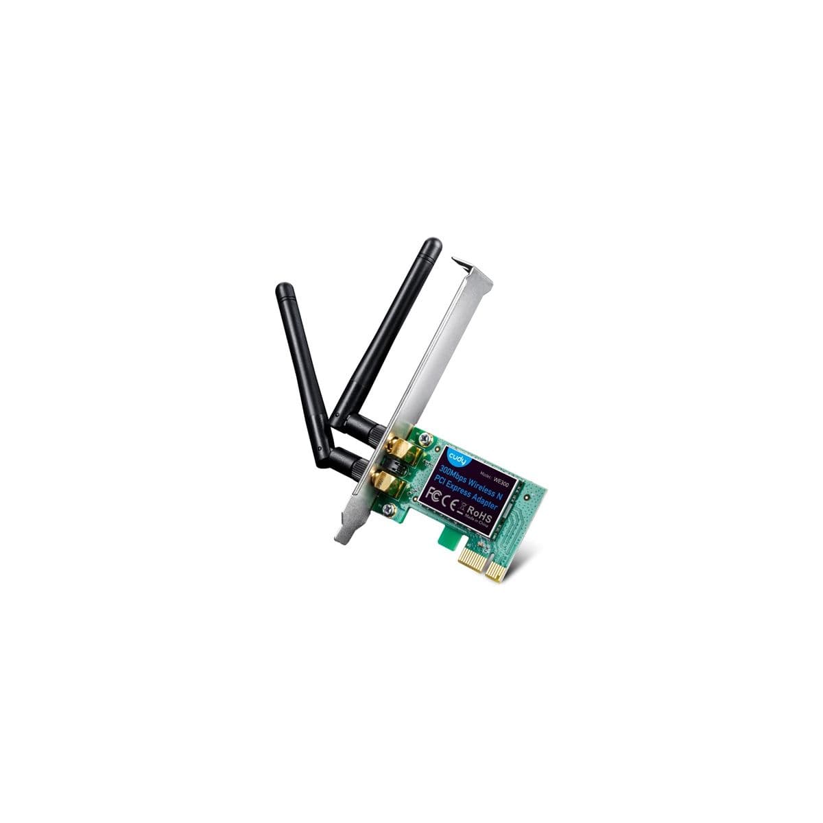 Kifutott - Cudy WE1300 Wireless Adapter PCI-Express 300Mbps Kiegészítő