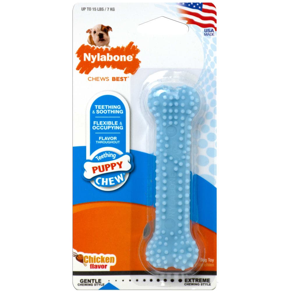 Puppy Chew Textured Teething Bone | Nylabone