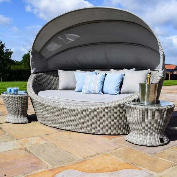 Barrel & Garden :: Maze Rattan - Victoria Peach Daybed