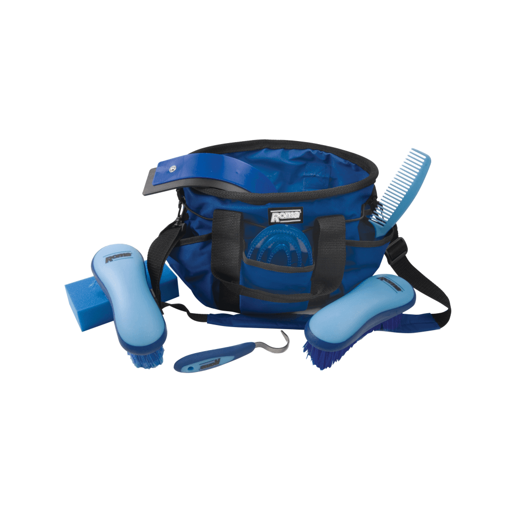 Roma Deluxe Soft Touch Grooming Carry Kit - For The Horse from Oakfield ...