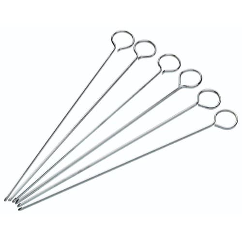 KitchenCraft Flat Sided Skewers 20cm - Ocado