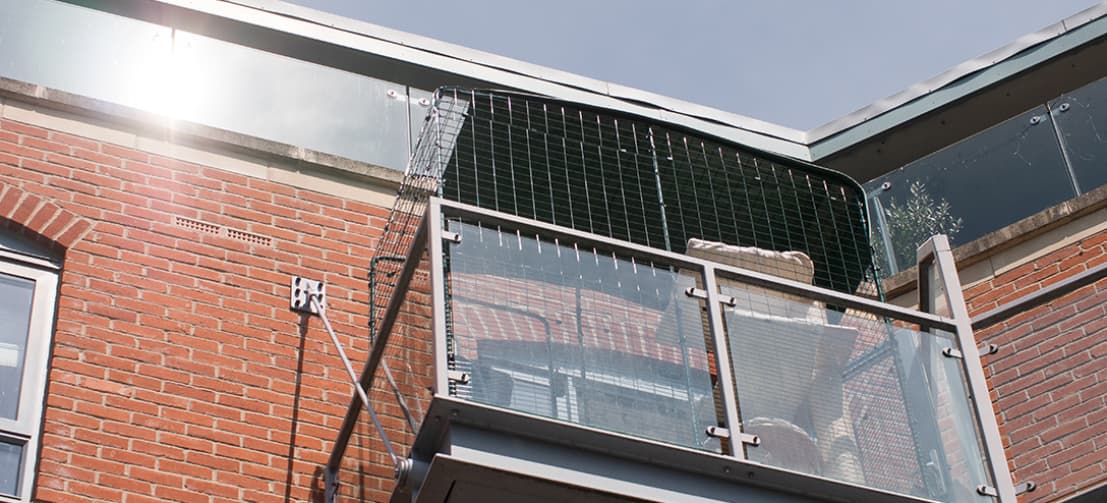 Cat Balcony Enclosure | The Ultimate Urban Cat Run | Omlet