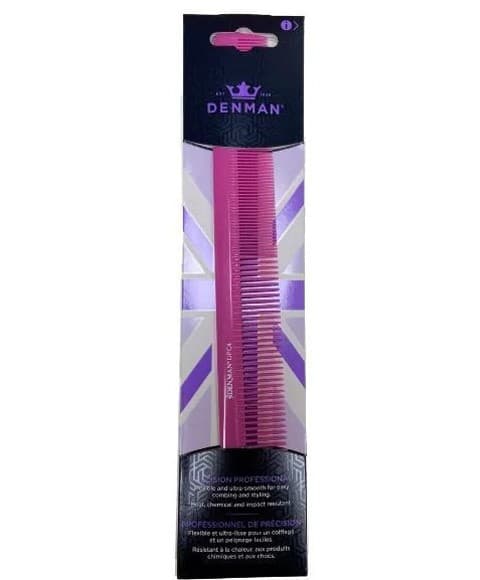 denman carbon combs | Precision Large Cutting Comb DPC4PNK - PaksWholesale