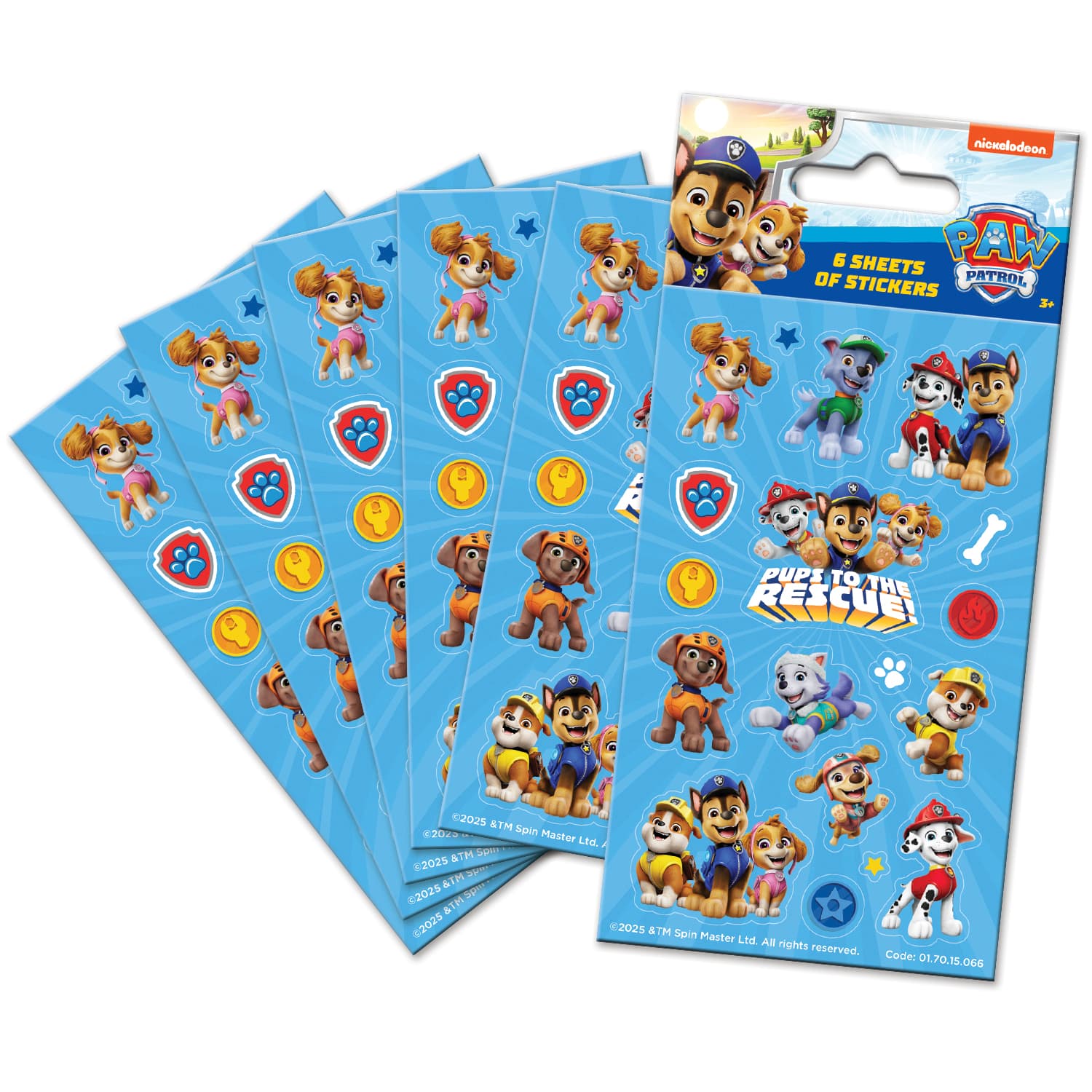 Paper Projects Paw Patrol Reward Stickers