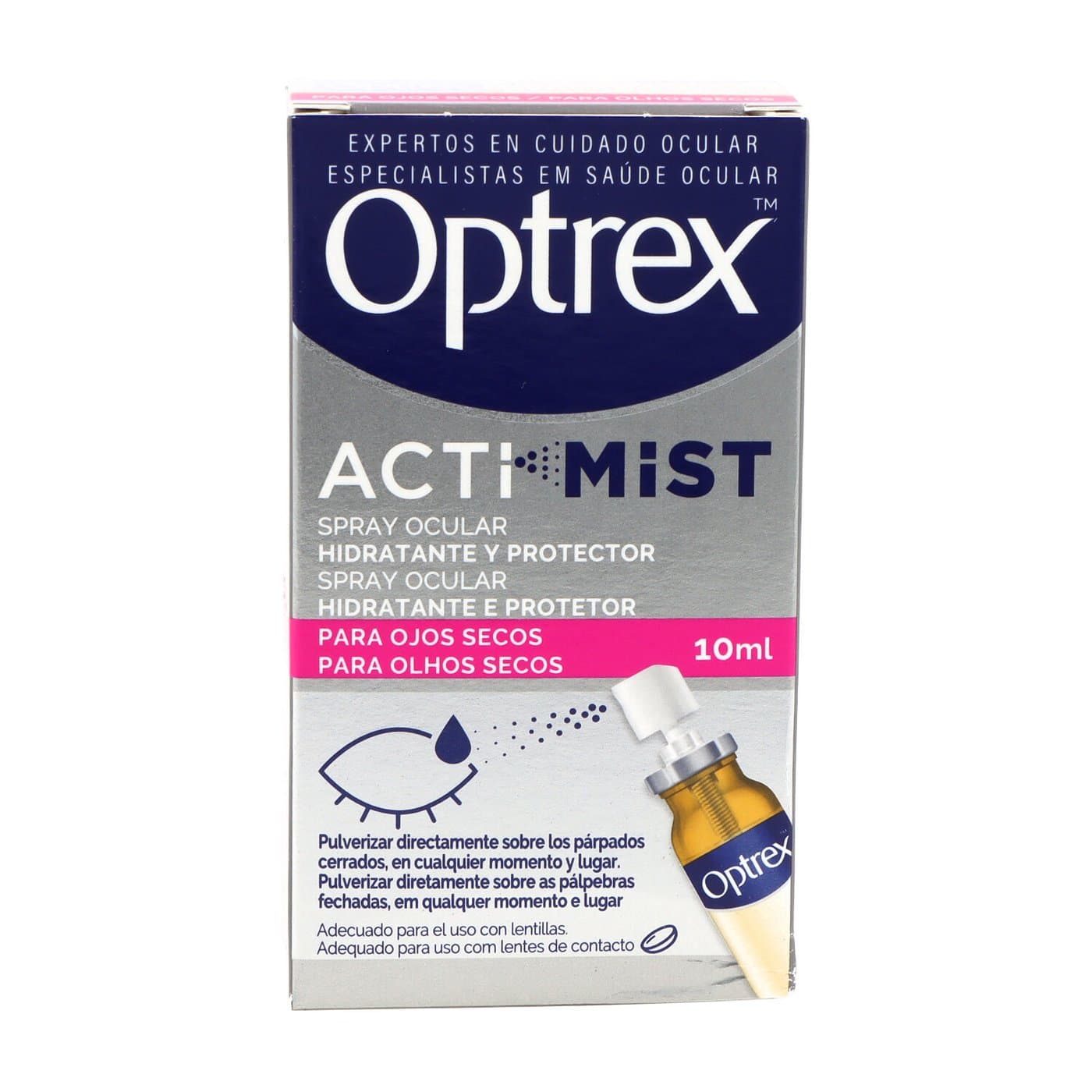 Optrex Actimist Dual Action Spray for Dry Eyes 10