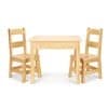 Melissa & Doug Kids Wooden Table and Chairs