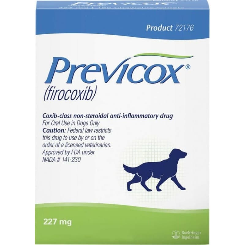 PREVICOX (firocoxib) 227mg Chewable Tablets for Osteoarthritis in Dogs ...