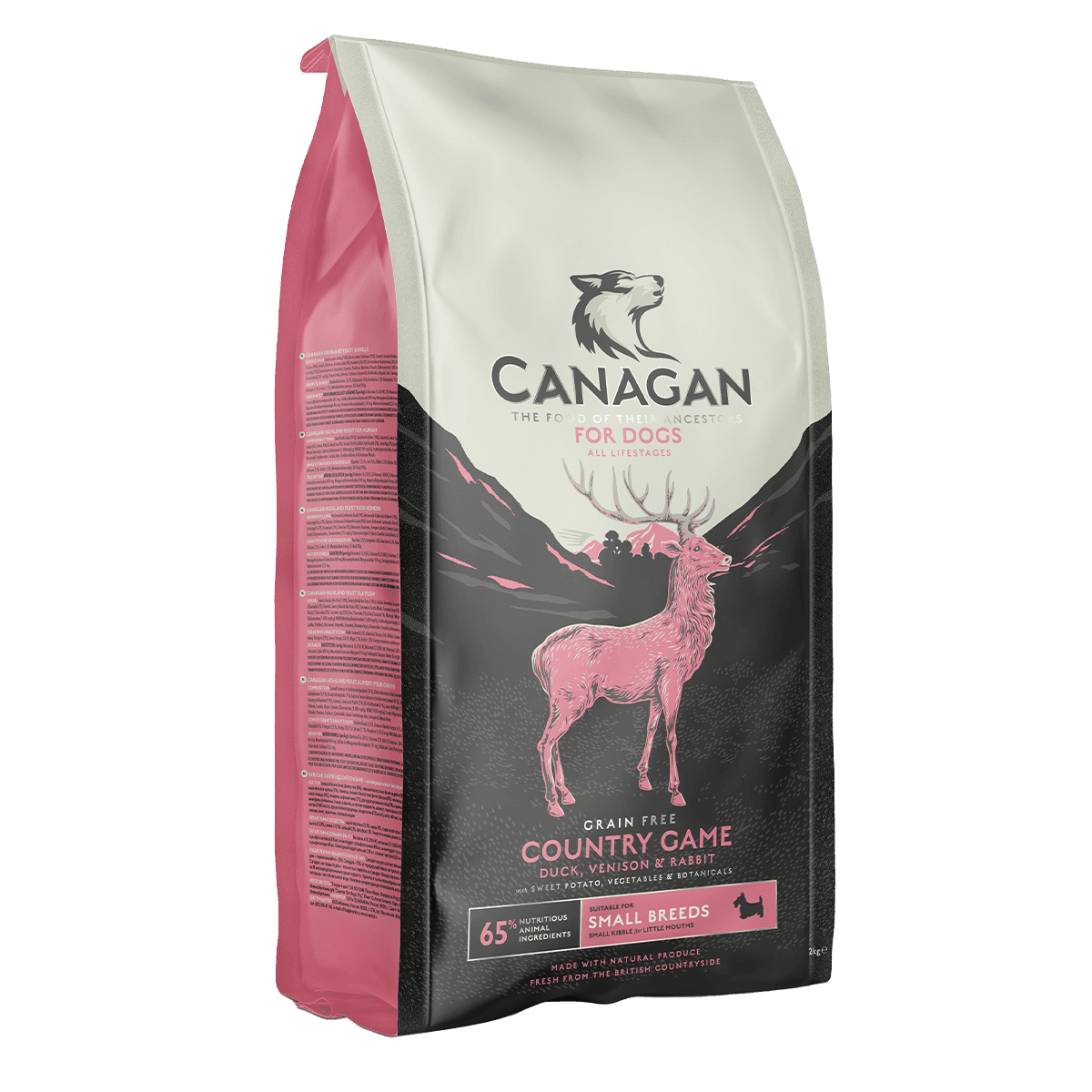 Canagan Country Game Small Breed Dry Dog Food | Grain Free Dog Food