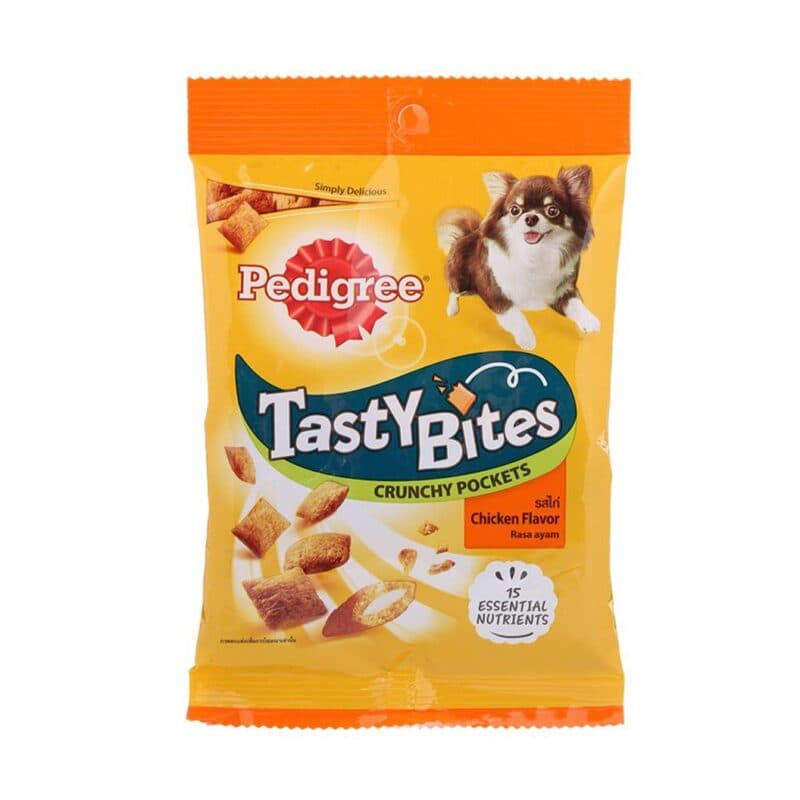 Pedigree Tasty Bites Crunchy Pockets Chicken Flavor - ขนมบิสกิตสำหรับ ...