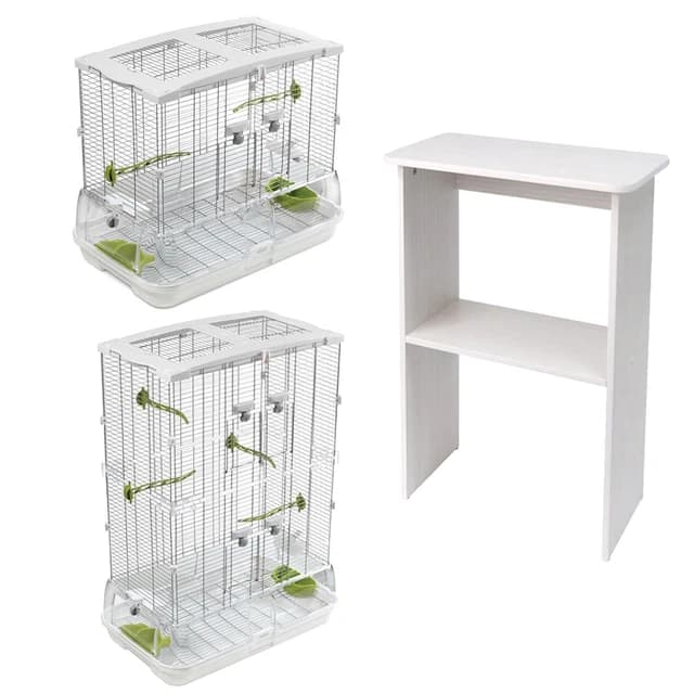 HAGEN VISION BIRD Cage Medium M01 M02 Regular Tall with Optional Stand ...