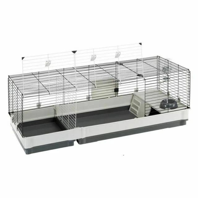 INDOOR RABBIT CAGE Ferplast 140cm Plaza KROLIK Small Pet Guinea Pig ...