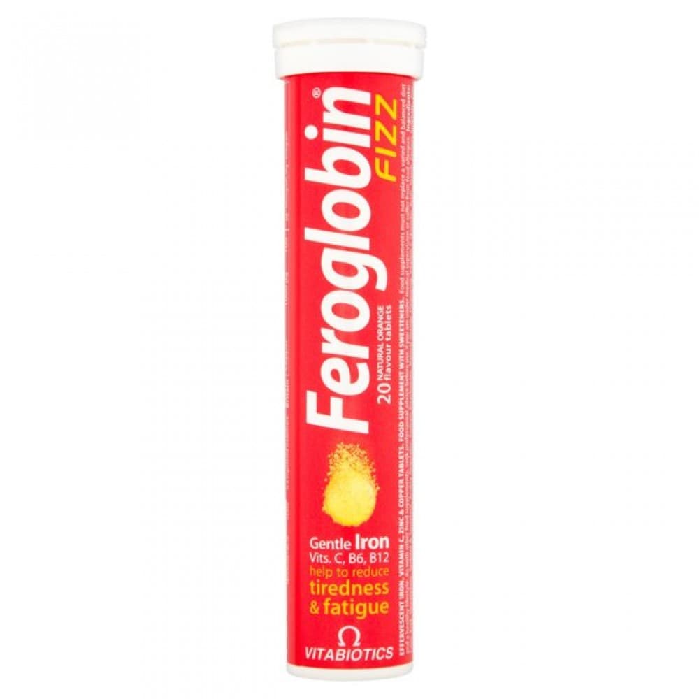 Vitabiotics - Feroglobin Fizz-20 Orange-flavored effervescent