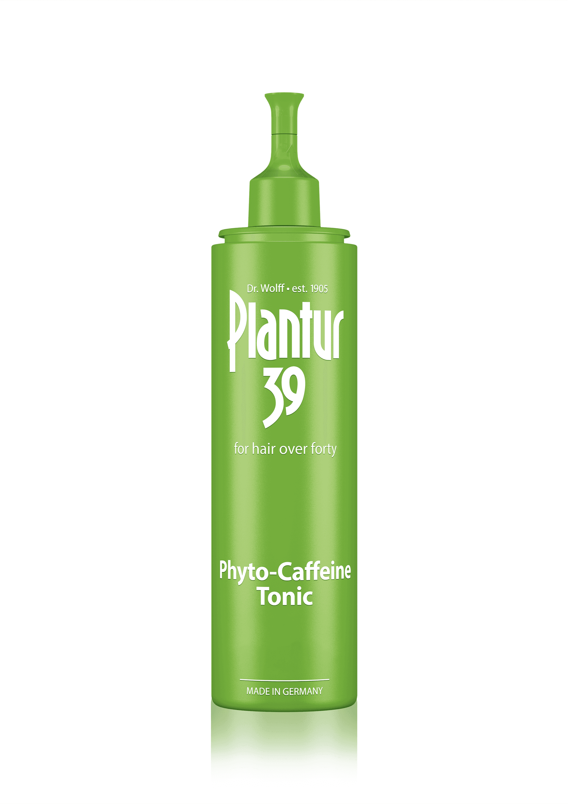 Plantur 39 Phyto-Caffeine Tonic increases productivity of the hair roots