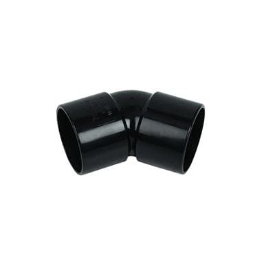 Solvent Weld Elbow 45 2" 50mm Black - Plumbing For Less