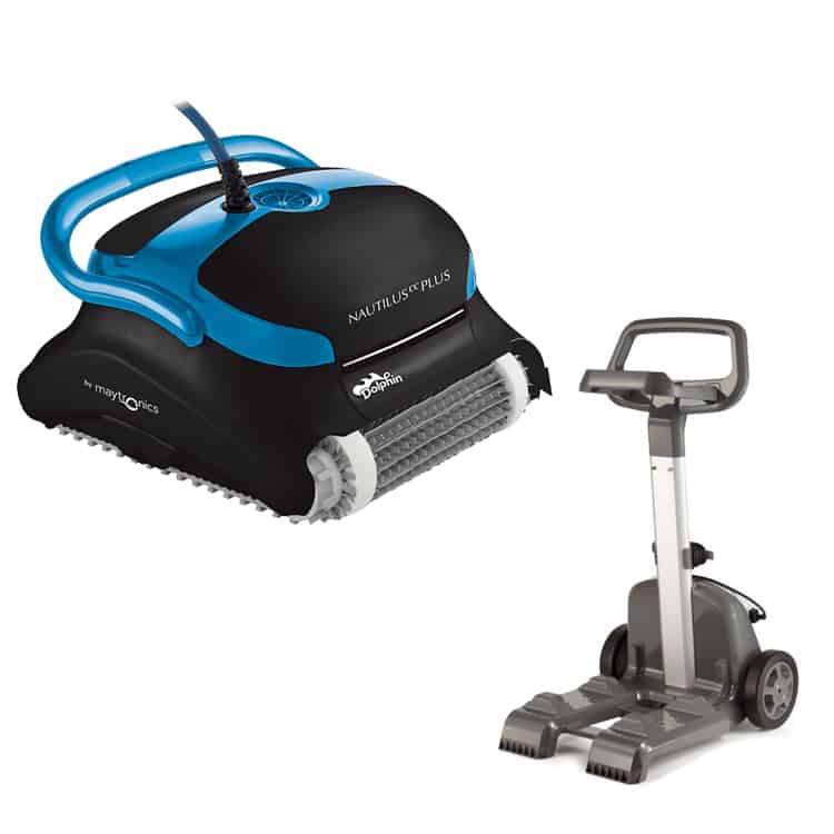 Dolphin Nautilus CC Plus with Wi-Fi Robotic Cleaner with Caddy