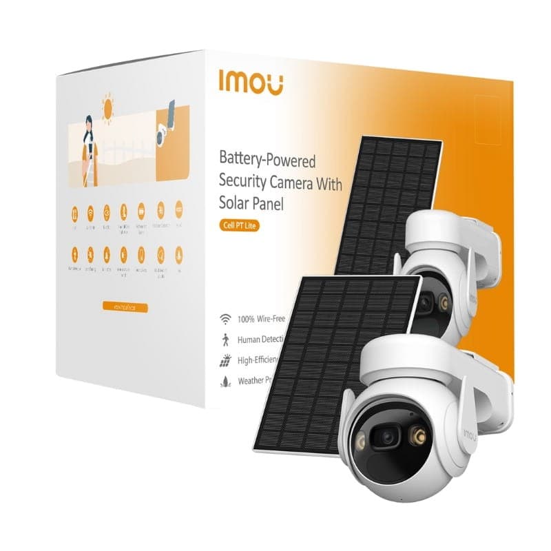 Imou Cell PT Solar Kit - Painel solar incorporado - Branco