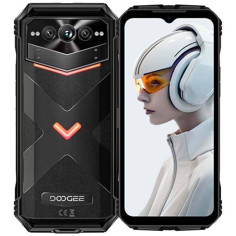 Doogee V Max Plus 5G 16GB/512GB Negro - Teléfono móvil rugged