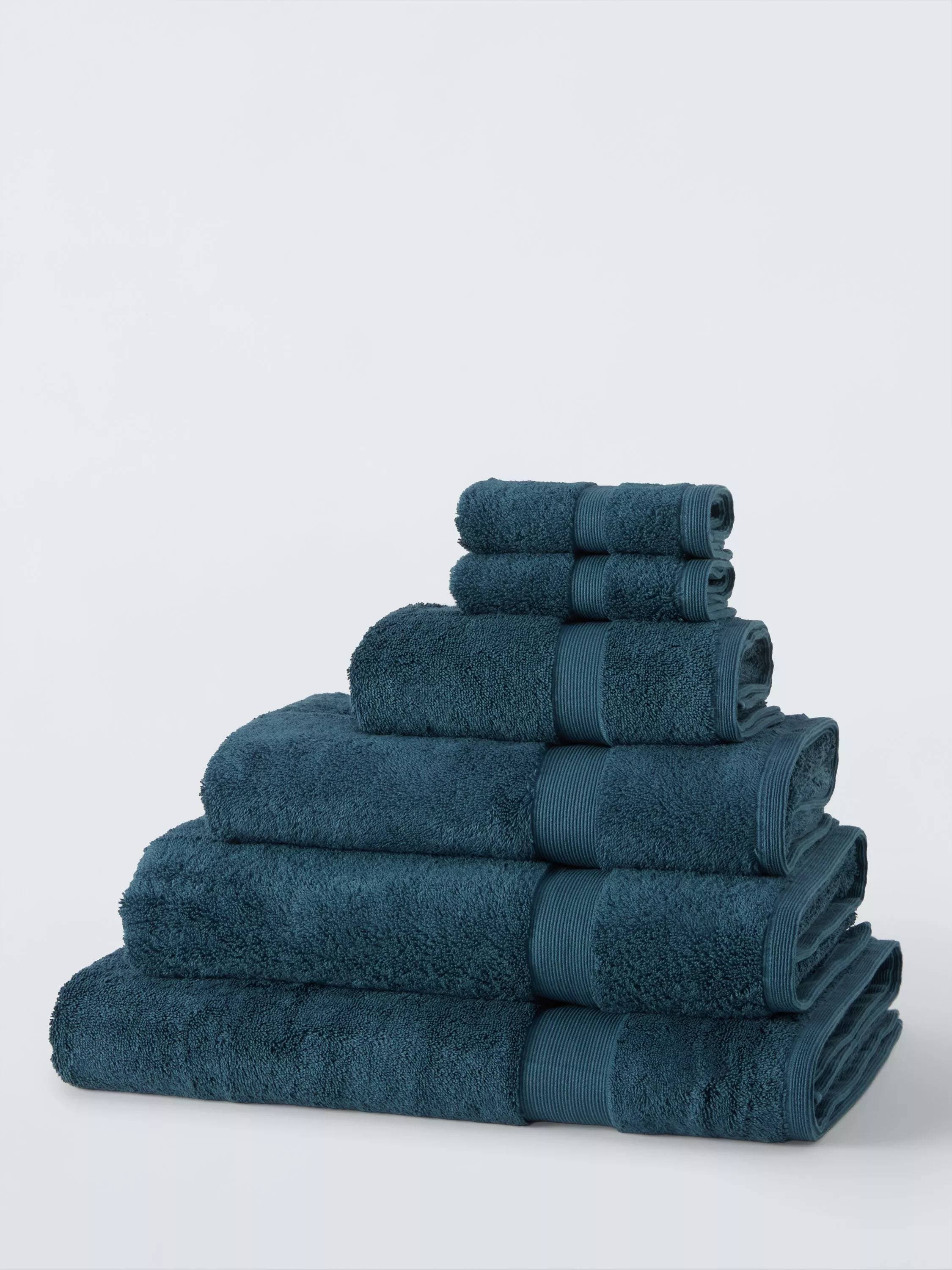John Lewis Egyptian Cotton Towels Guest Towel Blue • Price