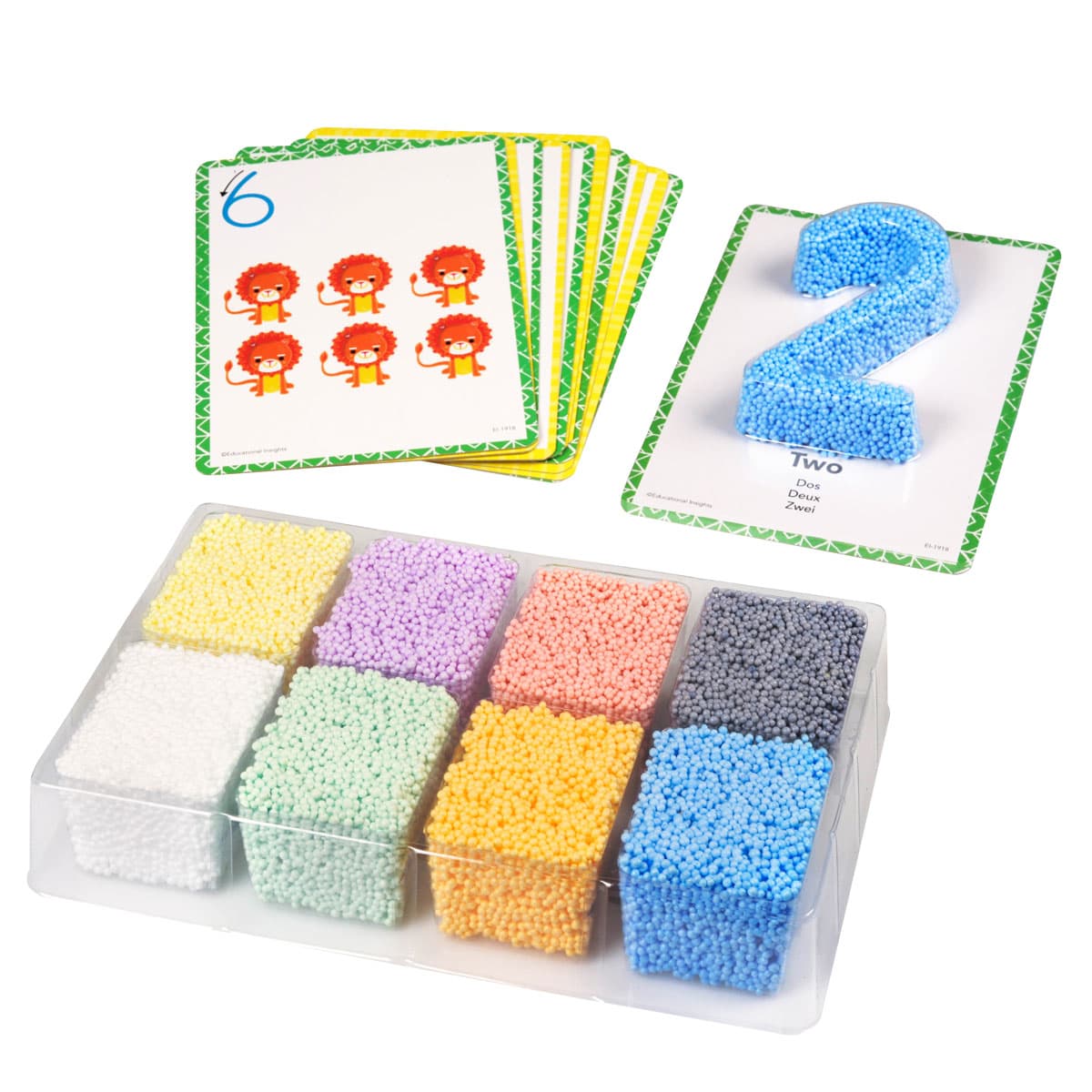 Playfoam Shape & Learn Numbers Set - by Educational Insights EI-1918 ...
