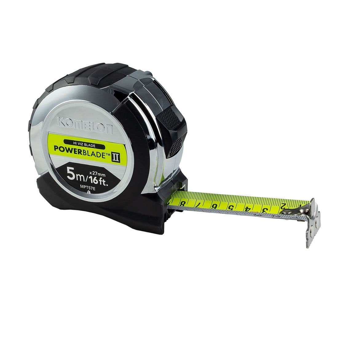 Komelon MPT57E PowerBlade™ II Magnetic End Pocket Tape Measure 5m/16ft ...