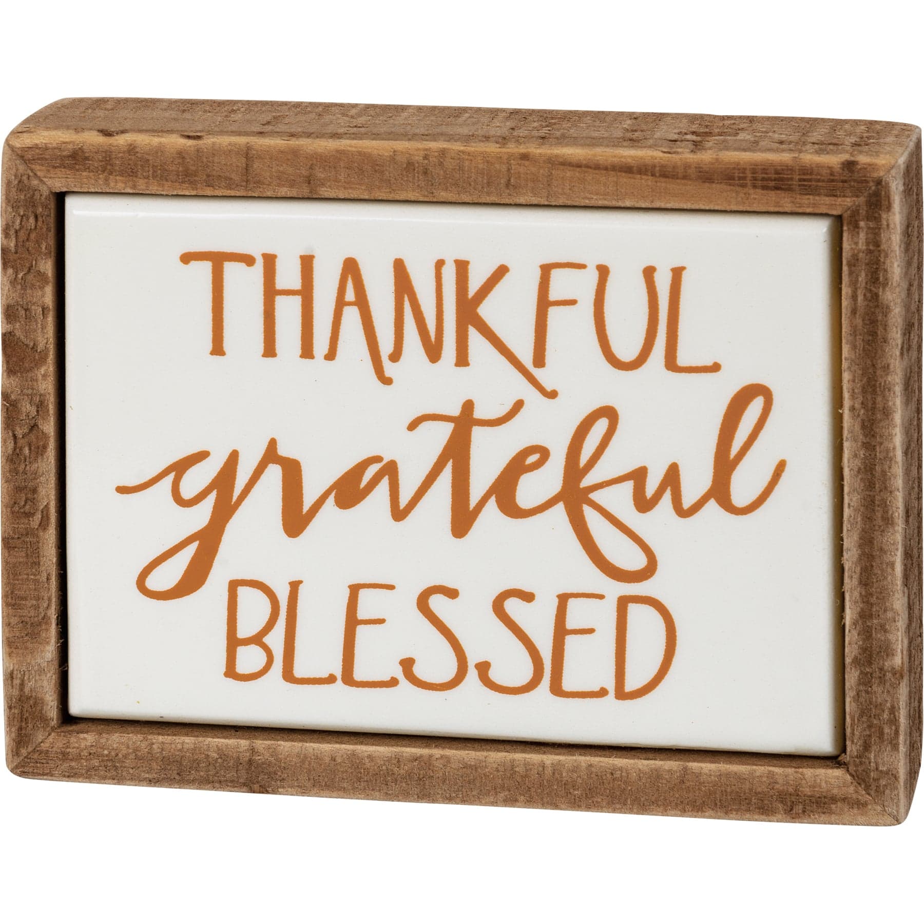 Thankful Grateful Blessed Sign | Primitive…